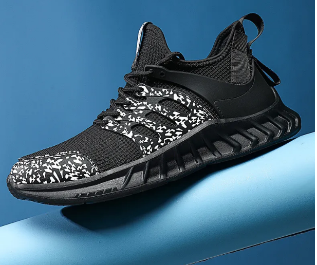 Woven Mesh Sneakers Lightweight Breathable Casual Running Shoes